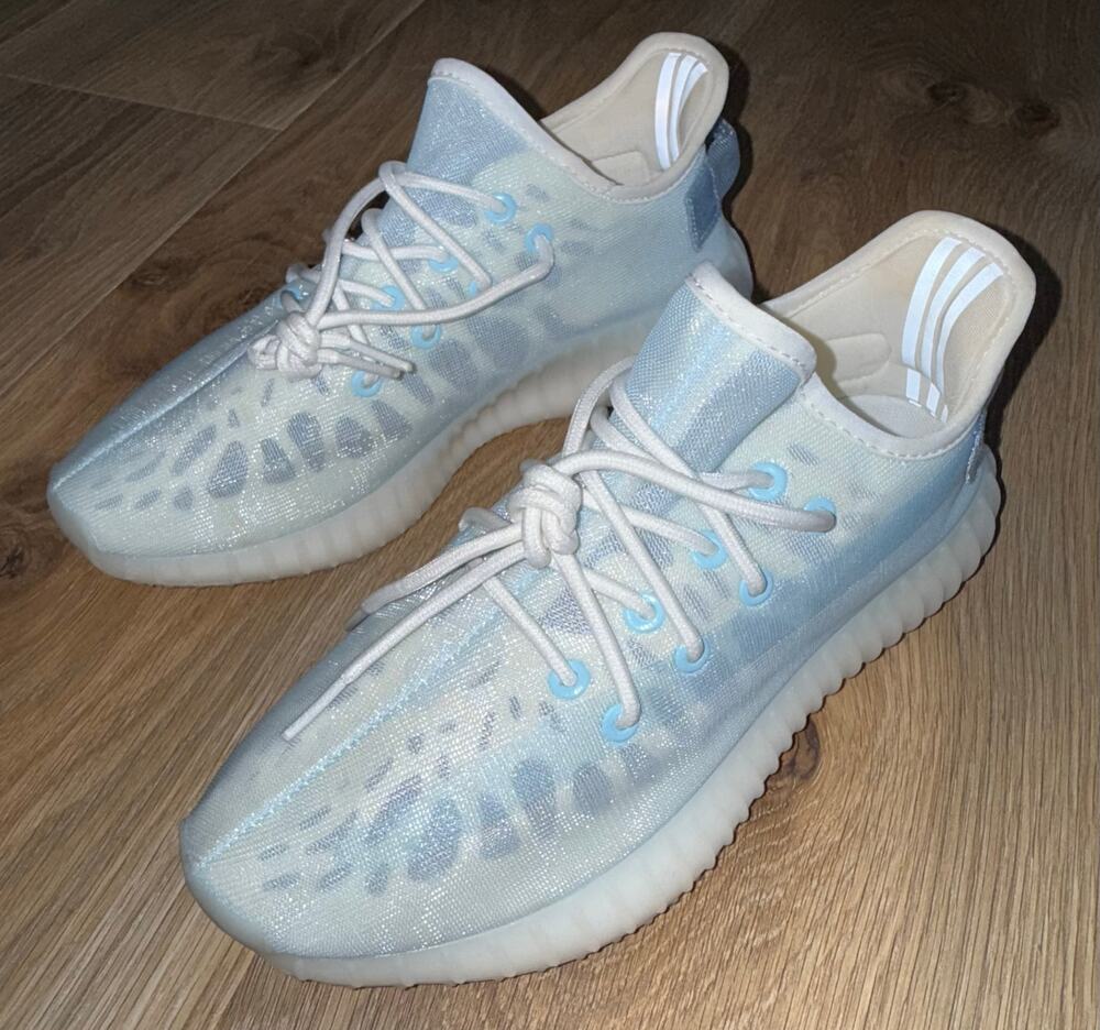 Adidas Yeezy 350 V2 Mono Ice - size 7 - V3